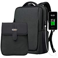 Los mejores  - BESCHOI-Mochila Ordenador Portátil 15.6 Pulgadas Antirrobo Impermeable y Desmontable Mochila Ejecutivo con Puerto de USB…